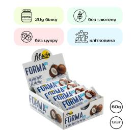 Протеїновий батончик FitWin Forma Bar - 12x60g Coconut