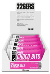 Батончик 226ERS Endurance Fuel Choco bits Energy 60г 24шт/уп 1440г білий шоколад/полуниця