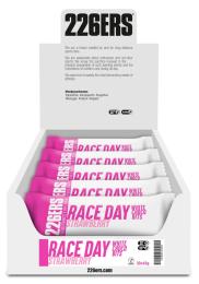 Батончик 226ERS Race Day Choco bits Energy білий шоколад/полуниця 40г 30шт/уп 1200г