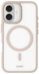 Чохол-накладка Laut HUEX PROTECT case with MagSafe for iPhone 16 Beige Gold (L_IP24A_HPT_BE)