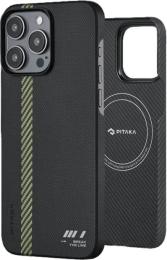 Чохол Pitaka MagEZ Case 5 for iPhone 15 Pro - Break the Line (KI1501BTL)