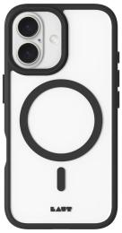 Чохол-накладка Laut HUEX PROTECT case with MagSafe for iPhone 16 Black (L_IP24A_HPT_BK)