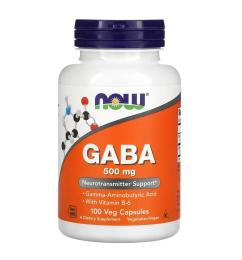 Now Foods GABA 500mg - 200 veg caps