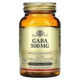 Solgar GABA 500mg - 50 Vcaps