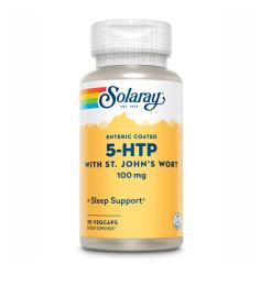 Solaray Guaranteed Potency 5-HTP + St. Johns 100mg - 30 vcaps