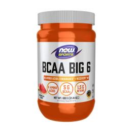 Now Foods BCAA Big 6 Powder - 600g Watermelon