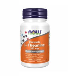 Now Foods L-Theanine 100mg Plus - 90 loz
