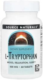 Source Naturals L-Tryptophan 500mg - 60 tabs