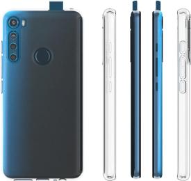 Чохол-накладка BeCover Silicone Case для Motorola One Fusion + Transparent