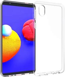 Чохол-накладка BeCover Silicone Case для Samsung Galaxy A013 A01 Transparent