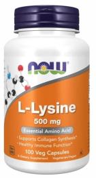 Now Foods Lysine 500mg - 100 vcaps