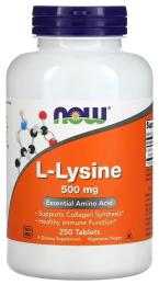 Now Foods Lysine 500mg - 250 tabs