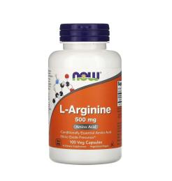 Now Foods L-Arginine 500mg - 100caps