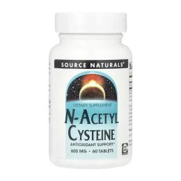 Source Naturals N-Acetyl Cysteine 600mg - 60 tabs