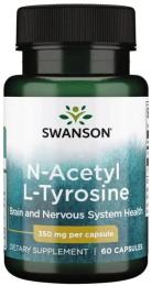 Swanson N-Acetyl L-Tyrosine 350mg - 60caps