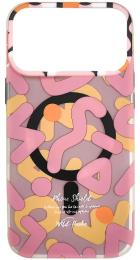 Чохол-накладка EpiK Pastel Chaos with MagSafe для Apple iPhone 17 Pro (6.3) Pink