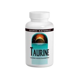 Амінокислота Source Naturals Таурін, 500 мг, 60 таблеток (SN1280)