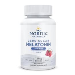 Антиоксидант Nordic Naturals Мелатонінові жувальні цукерки, Melatonin Gummies, смак малина (NOR30188)