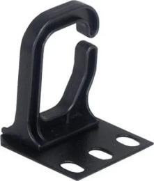 Органайзер для кабелю Conteg VO-P1-40/50-H Black RAL9005 (1 шт)