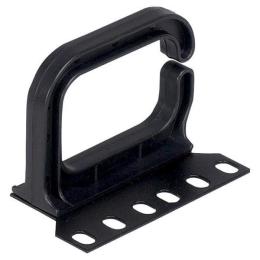 Органайзер для кабелю Conteg VO-P3-80/60-H Black RAL9005 (1 шт)