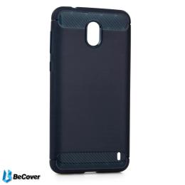 Чохол-накладка BeCover Carbon Series для Nokia 2 Blue