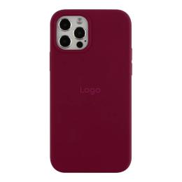 Чохол-накладка Infinity Silicone Case Full Size (AA) для iPhone 12/12 Pro Plum