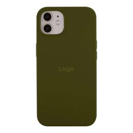 Чохол-накладка Infinity Silicone Case Full Size (AA) для iPhone 11 Army Green