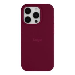 Чохол-накладка Infinity Silicone Case Full Size (AA) для iPhone 16 Pro Max Maroon