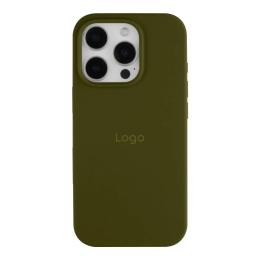 Чохол-накладка Infinity Silicone Case Full Size (AA) для iPhone 16 Pro Max Army Green