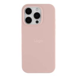Чохол-накладка Infinity Silicone Case Full Size (AA) для iPhone 16 Pro Chalk Pink
