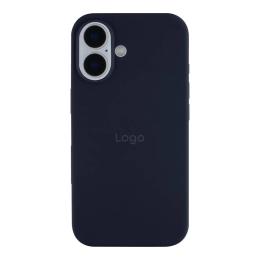 Чохол-накладка Infinity Silicone Case Full Size (AA) для iPhone 16 Dark Blue
