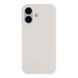 Чохол-накладка Infinity Silicone Case Full Size (AA) для iPhone 16 White