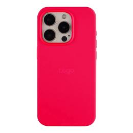 Чохол-накладка Infinity Silicone Case Full Size (AA) для iPhone 15 Pro Shiny Pink