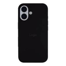 Чохол-накладка Infinity Silicone Case Full Size (AA) для iPhone 16 Black