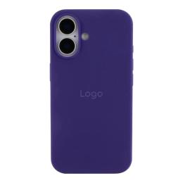 Чохол-накладка Infinity Silicone Case Full Size (AA) для iPhone 16 Purple