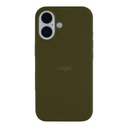 Чохол-накладка Infinity Silicone Case Full Size (AA) для iPhone 16 Army Green