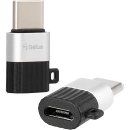Перехідник Gelius (OTG) Adapter Micro (мама) to Type-C (тато) GP-OTG005
