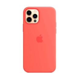 Чохол-накладка Infinity Silicone Case для iPhone 12/12 Pro Pink Citrus