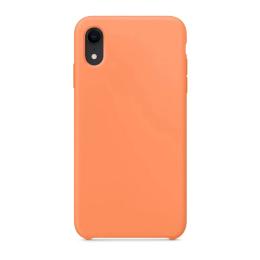 Чохол-накладка Infinity Silicone Case для iPhone Xr Papaya