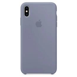 Чохол-накладка Infinity Silicone Case для iPhone Xs Max Lavender Gray
