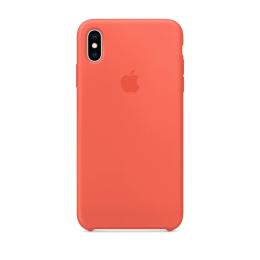 Чохол-накладка Infinity Silicone Case для iPhone Xs Max Nectarine