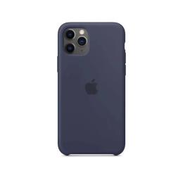 Чохол-накладка Infinity Silicone Case для iPhone 11 Pro Max Midnight Blue