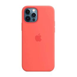 Чохол-накладка Infinity Silicone Case with MagSafe для iPhone 12 Pro Max Pink Citrus