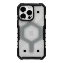 Чохол-накладка Infinity TPU + PC ArmorHex Magnetic Case для iPhone 13 Pro Transparent Black