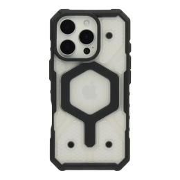 Чохол-накладка Infinity TPU + PC ArmorHex Magnetic Case для iPhone 16 Pro Max Transparent Black