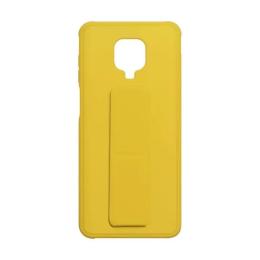 Чохол-накладка Infinity Bracket для Xiaomi Redmi Note 9S/9 Pro/9 Pro Max Yellow протиударний