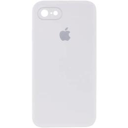 Чохол-накладка EpiK Silicone Square Full Camera для iPhone 7/8/SE (2020) White