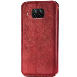 Чохол-книжка GETMAN Cubic PU для Xiaomi Mi 10T Lite/Redmi Note 9 Pro 5G Red