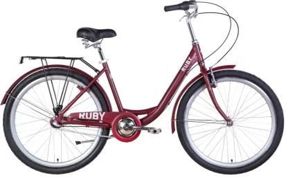 Велосипед Дорожник RUBY 26 17 2022 Dark Red (OPS-D-26-209)