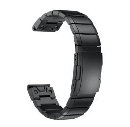 Ремінець для смарт-годинника ArmorStandart Metal для Garmin 26 mm Black (ARM85709)